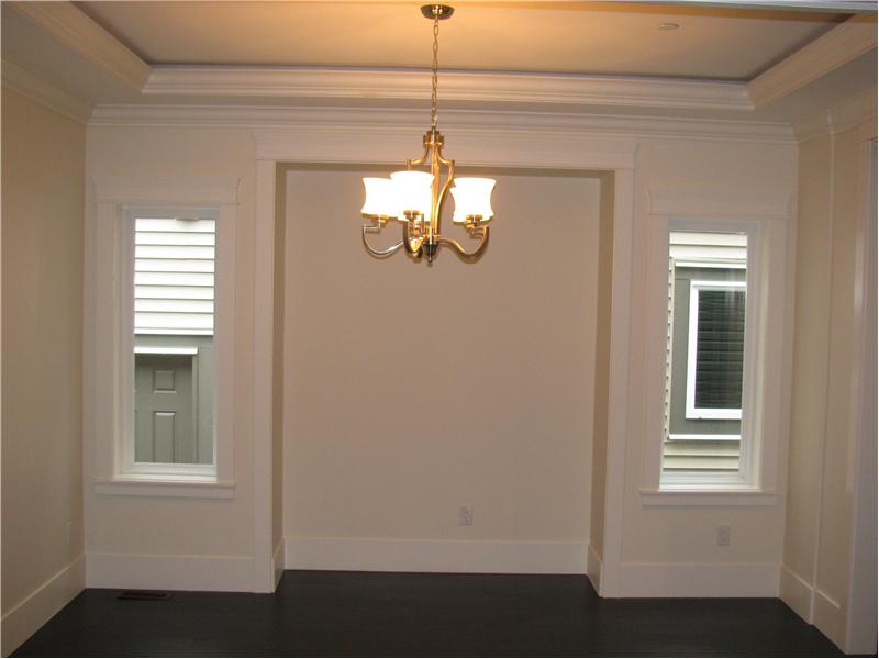 Dining Room with Alcove and side windows