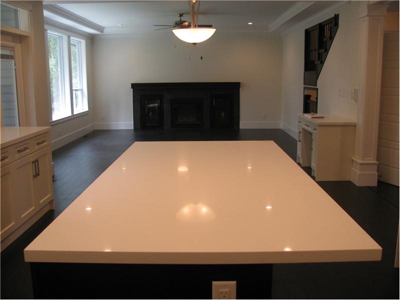 View of the Family Room from the Kitchen