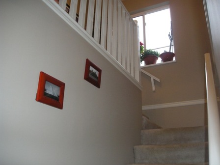 Stairs to upper level