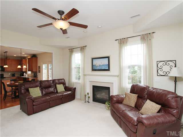 Family Room Open to Kitchen