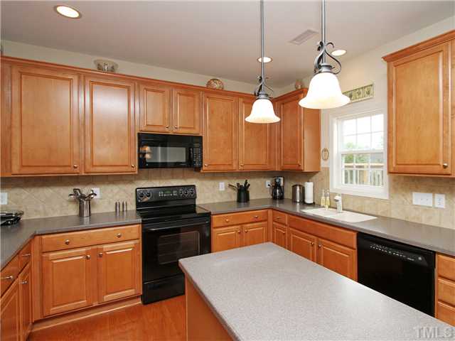Kitchen with Center Work Island