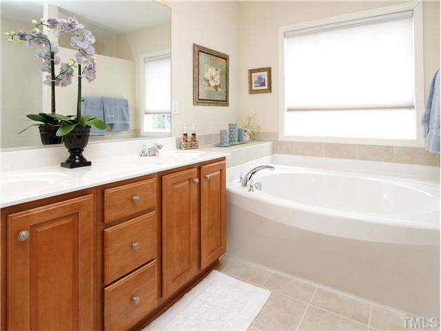 Garden Tub in Master Bath