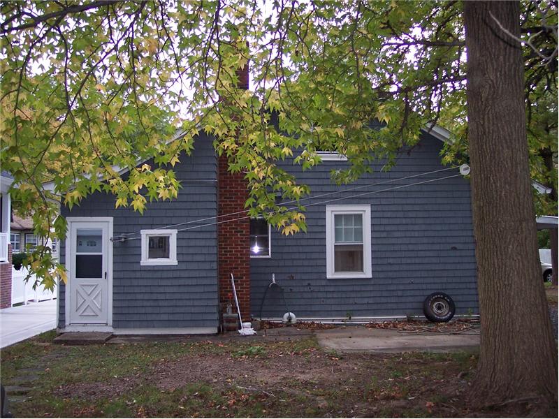 rear yard