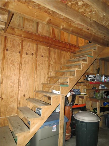 111 Rocky Hill Rd stairway to Loft