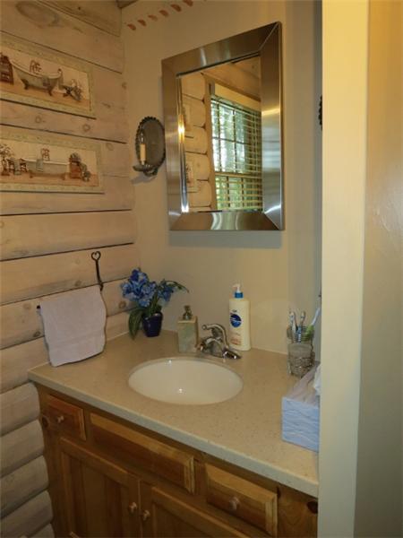 111 Rocky Hill Rd full bath with solid surface vanity